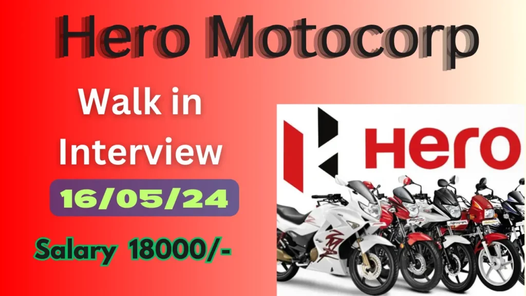 Hero MotoCorp Campus Placement 2024