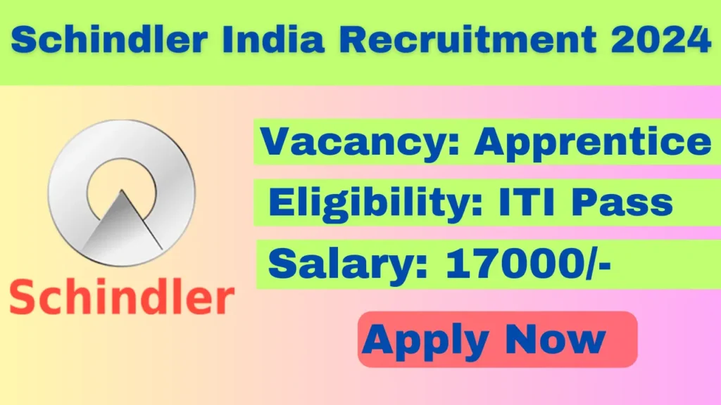 Schindler India Campus Placement 2024