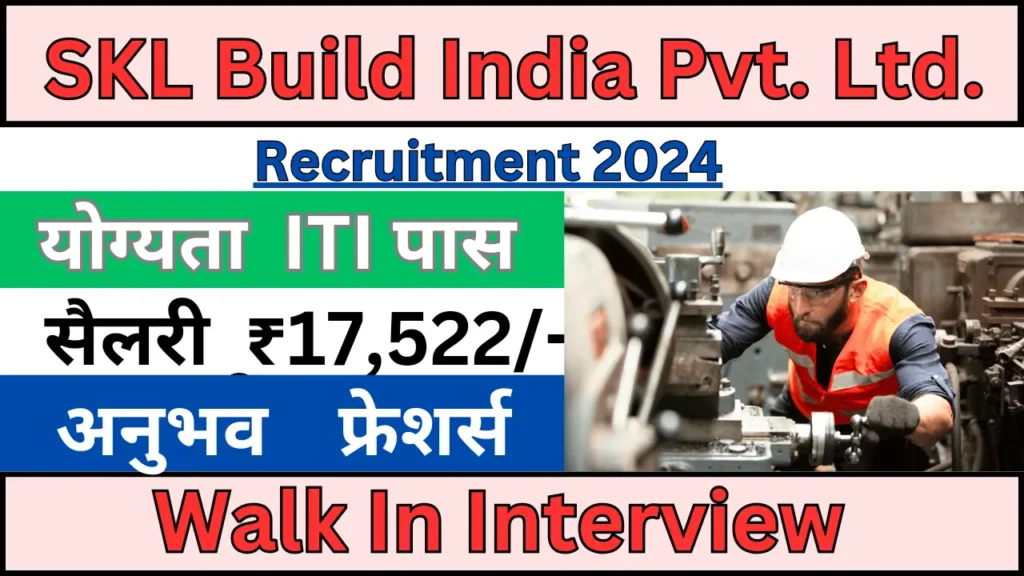 SKL Build India Campus Placement 2024