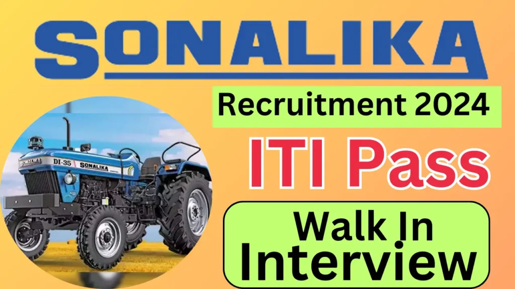 Sonalika Tractors Campus Placement