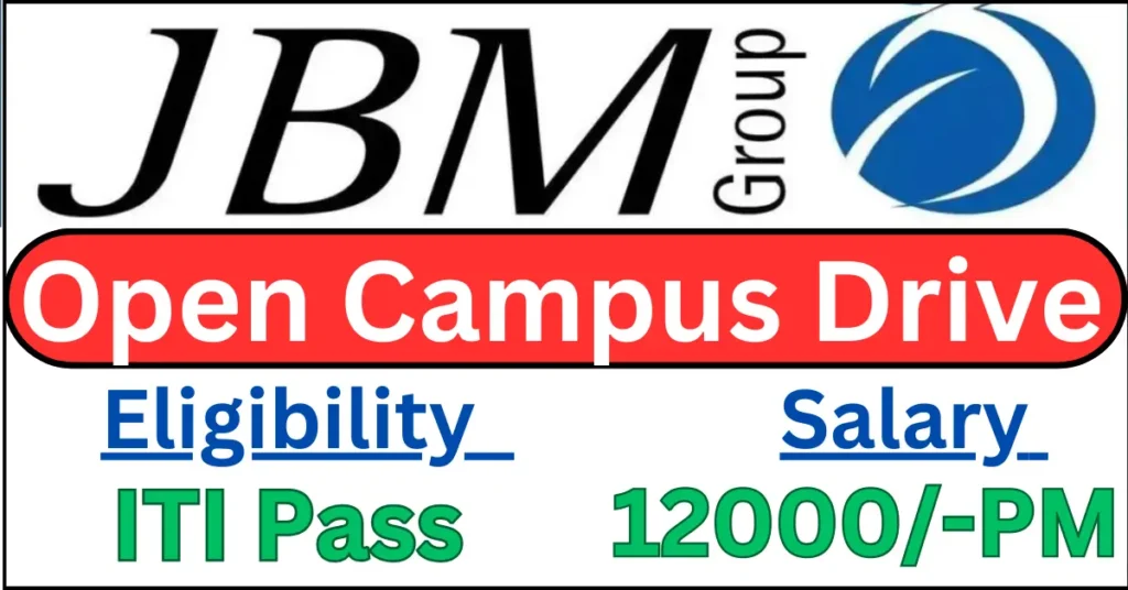 JBM Auto Campus Placement 2024