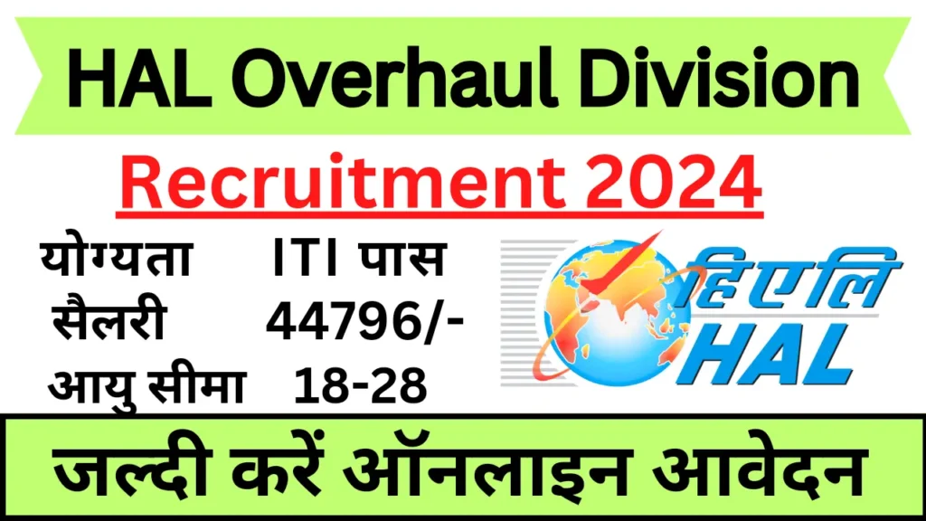 HAL Accessories Division Lucknow Recruitment 2024