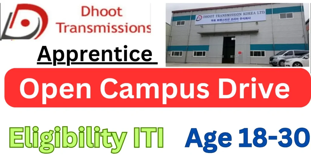 Dhoot Transmissions Campus Placement