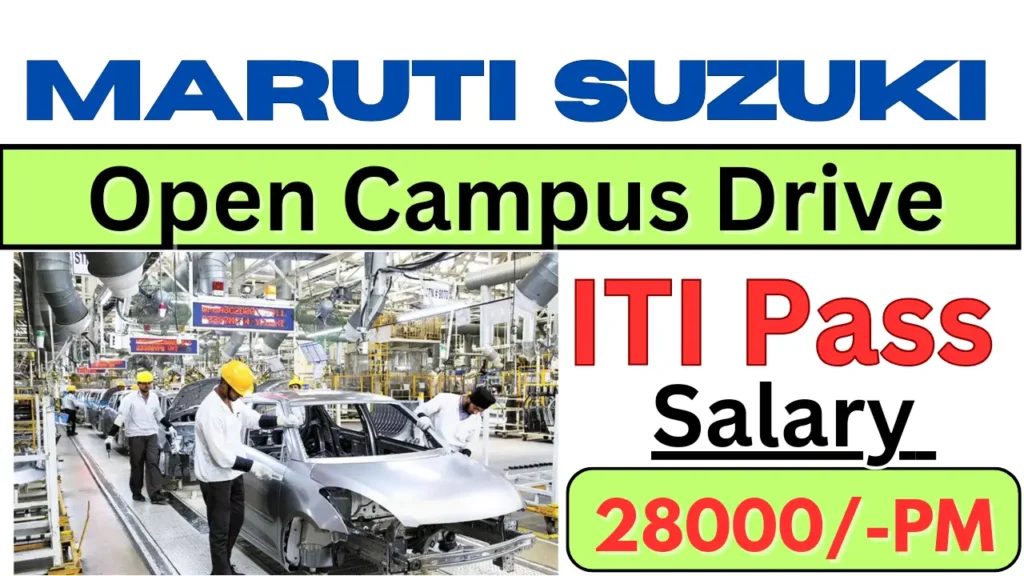 Maruti Suzuki India Limited Campus Placement