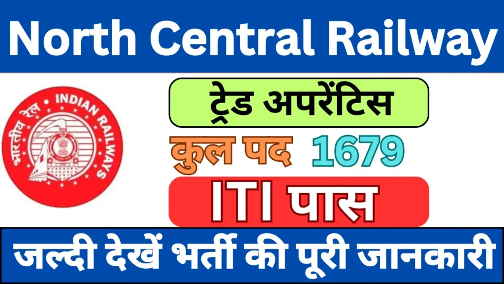 North Central Railway Recruitment 2024