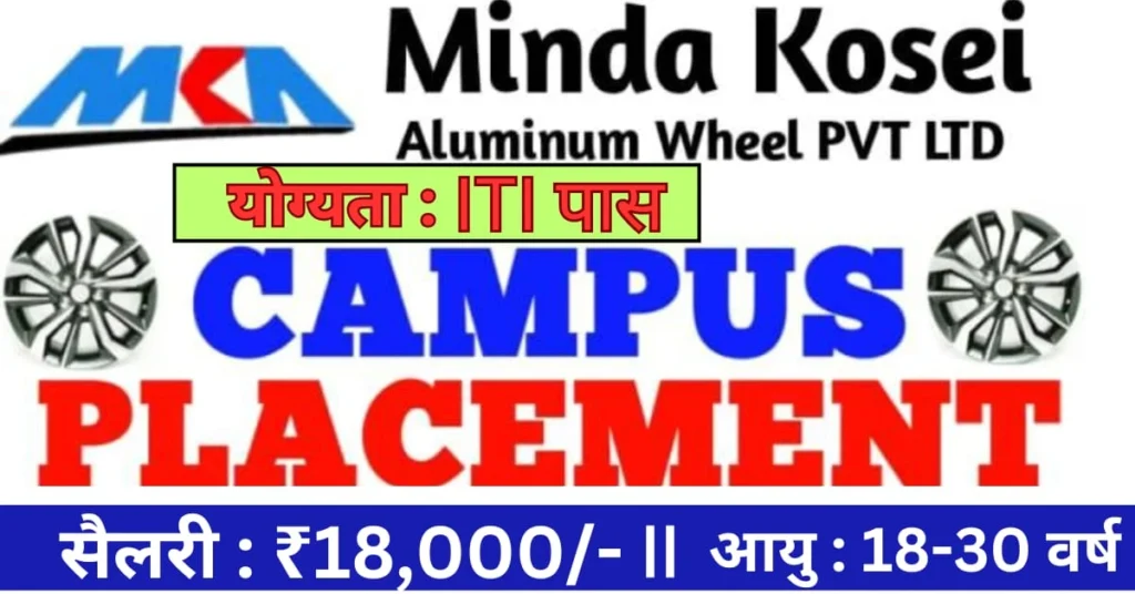 Minda Kosei Limited Latest Job Recruitment 2025