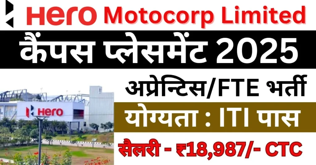 Hero MotoCorp Campus Placement 2025