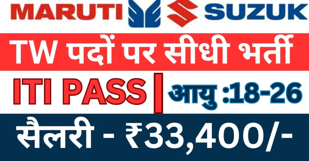 Maruti Suzuki TW Campus Placement 2025