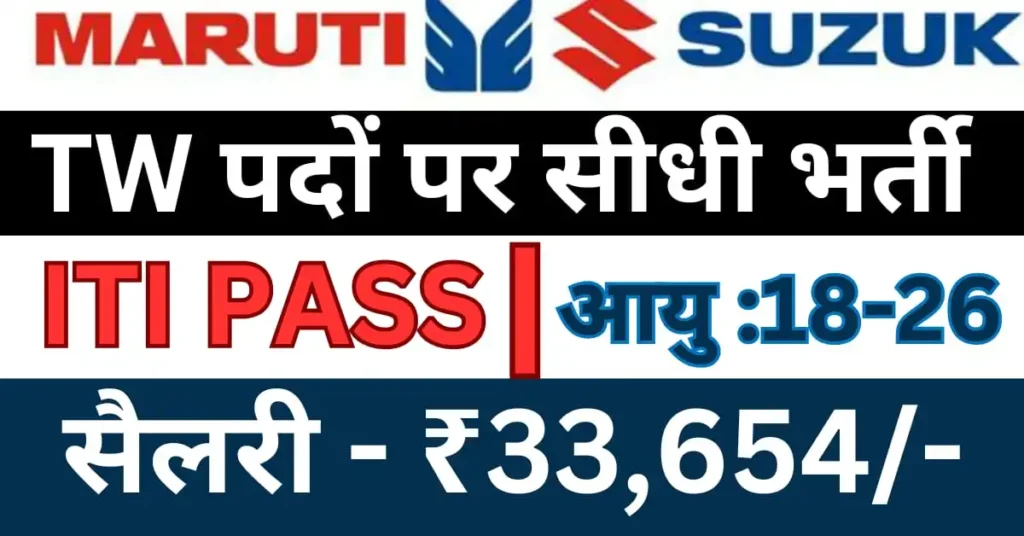 Maruti Suzuki TW Campus Placement 2025