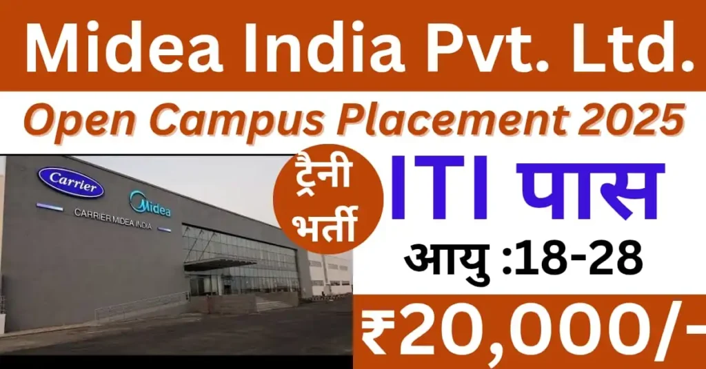 Midea India Limited Latest Recruitment 2025